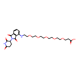 CAS: 2139348-63-1 | OR1023836 | 1-((2-(2,6-Dioxopiperidin-3-Yl)-1,3-Dioxoisoindolin-4-Yl)Amino)-3,6,9,12,15-Pentaoxaoctadecan-18-Oic Acid