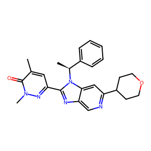 CAS: 1660117-38-3 | OR1023847 | (S)-2,4-Dimethyl-6-(1-(1-Phenylethyl)-6-(Tetrahydro-2H-Pyran-4-Yl)-1H-Imidazo[4,5-c]Pyridin-2-Yl)Pyridazin-3(2H)-One