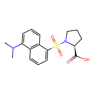 CAS: 1239-94-7 | OR1023933 | (S)-1-((5-(Dimethylamino)Naphthalen-1-Yl)Sulfonyl)Pyrrolidine-2-Carboxylic Acid