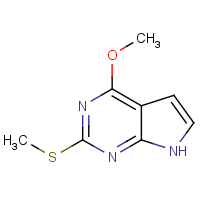 CAS: 29877-76-7 | OR1024 | 4-Methoxy-2-methylsulphanyl-7H-pyrrolo[2,3-d]pyrimidine