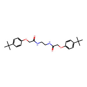 CAS: 494830-67-0 | OR1024043 | N,N'-(Ethane-1,2-Diyl)Bis(2-(4-(Tert-Butyl)Phenoxy)Acetamide)