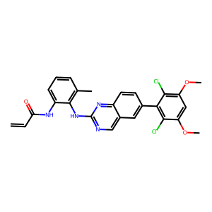 CAS: 1538604-68-0 | OR1024097 | N-(2-((6-(2,6-Dichloro-3,5-Dimethoxyphenyl)Quinazolin-2-Yl)Amino)-3-Methylphenyl)Acrylamide