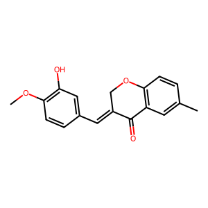 CAS: 1031206-36-6 | OR1024162 | (3E)-2,3-Dihydro-3-[(3-Hydroxy-4-Methoxyphenyl)Methylene]-6-Methyl-4H-1-Benzopyran-4-One