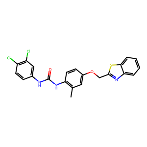 CAS: 724453-98-9 | OR1024224 | 1-(4-(Benzo[d]Thiazol-2-Ylmethoxy)-2-Methylphenyl)-3-(3,4-Dichlorophenyl)Urea