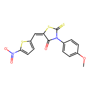 CAS: 346640-08-2 | OR1024356 | 3-(4-Methoxyphenyl)-5-((5-Nitrothiophen-2-Yl)Methylene)-2-Thioxothiazolidin-4-One
