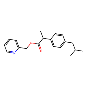 CAS: 64622-45-3 | OR1025026 | Pyridin-2-Ylmethyl 2-(4-Isobutylphenyl)Propanoate