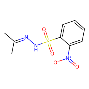 CAS: 6655-27-2 | OR1025111 | 2-Nitro-N-(Propan-2-Ylidene)Benzenesulfono Hydrazide