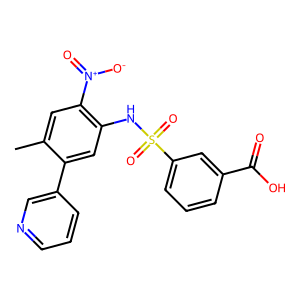 CAS: 1612888-66-0 | OR1025903 | 3-(N-(4-Methyl-2-Nitro-5-(Pyridin-3-Yl)Phenyl)Sulfamoyl)Benzoic Acid