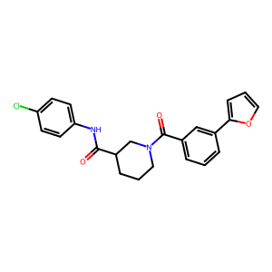 CAS: 1443437-74-8 | OR1025996 | N-(4-Chlorophenyl)-1-[3-(2-Furanyl)Benzoyl]-3-Piperidinecarboxamide