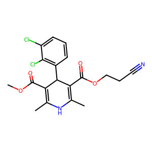 CAS: 110962-94-2 | OR1027038 | 3-(2-Cyanoethyl) 5-Methyl 4-(2,3-Dichlorophenyl)-2,6-diMethyl-1,4-Dihydropyridine-3,5-Dicarboxylate