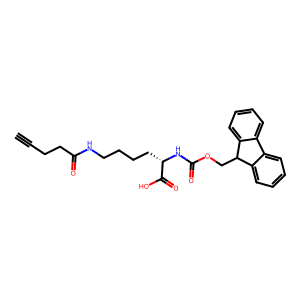 CAS: 1159531-18-6 | OR1027845 | N2-(((9H-Fluoren-9-Yl)Methoxy)Carbonyl)-N6-(Pent-4-Ynoyl)-L-Lysine