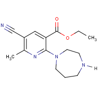 CAS:683274-44-4 | OR102865 | Ethyl 5-cyano-2-(homopiperazin-1-yl)-6-methylnicotinate