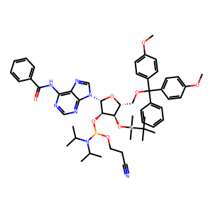 CAS: 129451-75-8 | OR1029838 | (2R,3R,4R,5R)-2-(6-Benzamido-9H-Purin-9-Yl)-5-((Bis(4-Methoxyphenyl)(Phenyl)Methoxy)Methyl)-4-((Tert-Butyldimethylsilyl)Oxy)Tetrahydrofuran-3-Yl (2-Cyanoethyl) Diisopropylphosphoramidite