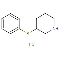 CAS:1171835-84-9 | OR10305 | 3-Phenylsulphanylpiperidine hydrochloride
