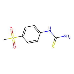 CAS: 84783-67-5 | OR1030524 | 1-(4-(Methylsulfonyl)Phenyl)Thiourea