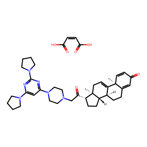 CAS: 153190-29-5 | OR1030903 | (8S,10S,13S,14S,17S)-17-(2-(4-(2,6-Di(Pyrrolidin-1-yl)Pyrimidin-4-yl)Piperazin-1-yl)Acetyl)-10,13-Dimethyl-6,7,8,10,12,13,14,15,16,17-Decahydro-3H-Cyclopenta[a]Phenanthren-3-One Maleate