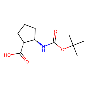 CAS: 245115-25-7 | OR1031282 | (1R,2R)-2-((tert-Butoxycarbonyl)amino)cyclopentanecarboxylic acid