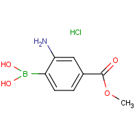 CAS:380430-55-7 | OR10320 | 2-Amino-4-(methoxycarbonyl)benzeneboronic acid hydrochloride