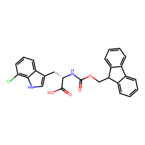 CAS: 2382374-53-8 | OR1033311 | (S)-2-((((9H-Fluoren-9-yl)methoxy)carbonyl)amino)-3-(7-chloro-1H-indol-3-yl)propanoic acid