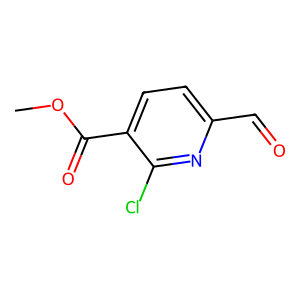 CAS: 1263286-09-4 | OR1034000 | Methyl 2-chloro-6-formylnicotinate