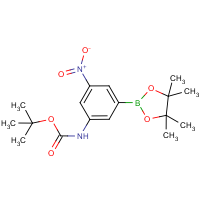 CAS: 374595-05-8 | OR10344 | 3-Amino-5-nitrobenzeneboronic acid, pinacol ester N-BOC protected
