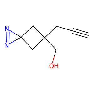 CAS: 2922283-70-1 | OR1034633 | (5-(Prop-2-yn-1-yl)-1,2-diazaspiro[2.3]hex-1-en-5-yl)methanol