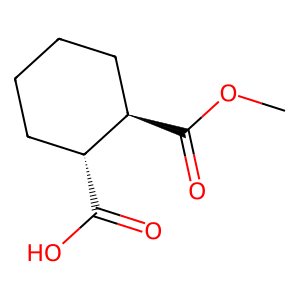 CAS: 2484-60-8 | OR1034694 | rel-(1R,2R)-2-(Methoxycarbonyl)cyclohexane-1-carboxylic acid