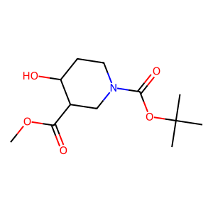 CAS: 406212-51-9 | OR1034709 | 1-tert-Butyl 3-methyl 4-hydroxypiperidine-1,3-dicarboxylate