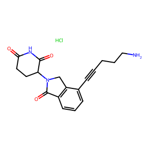 CAS: 2489242-23-9 | OR1035343 | Lenalidomide-propargyl-C2-NH2 (hydrochloride)