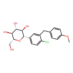 CAS: 333359-90-3 | OR1035687 | (1S)-1,5-Anhydro-1-C-[4-chloro-3-[(4-methoxyphenyl)methyl]phenyl]-D-glucitol