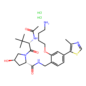 CAS: 2376990-26-8 | OR1035875 | (S,R,S)-AHPC-phenol-C4-NH2 (dihydrochloride)