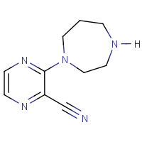 CAS: 874815-88-0 | OR103599 | 2-Cyano-3-(homopiperazin-1-yl)pyrazine