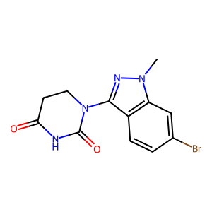 CAS: 2446913-88-6 | OR1036226 | 1-(6-Bromo-1-methyl-1H-indazol-3-yl)dihydropyrimidine-2,4(1H,3H)-dione
