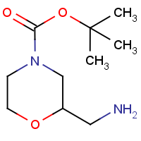 CAS:140645-53-0 | OR103659 | 2-(Aminomethyl)morpholine, 4-BOC protected