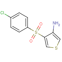 CAS:175201-48-6 | OR103681 | 3-Amino-4-[(4-chlorophenyl)sulphonyl]thiophene