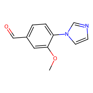 CAS: 870837-70-0 | OR1042993 | 4-(1H-Imidazol-1-yl)-3-methoxybenzaldehyde
