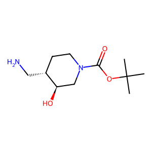 CAS: 219975-84-5 | OR1043330 | 3S,4S-4-aminomethyl-3-hydroxy-piperidine-1-carboxylic acid tert-butyl ester