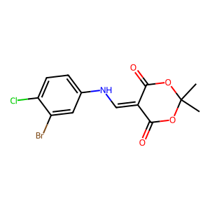 CAS: 2925652-30-6 | OR1044286 | 5-(((3-Bromo-4-chlorophenyl)amino)methylene)-2,2-dimethyl-1,3-dioxane-4,6-dione