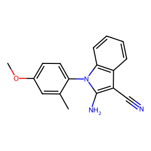 CAS: 1260899-55-5 | OR1044444 | 2-Amino-1-(4-methoxy-2-methylphenyl)-1H-indole-3-carbonitrile