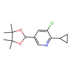 CAS: 1355067-20-7 | OR1044825 | 3-Chloro-2-cyclopropyl-5-(4,4,5,5-tetramethyl-1,3,2-dioxaborolan-2-yl)pyridine
