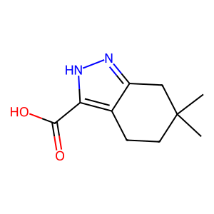CAS: 581083-30-9 | OR1044829 | 6,6-Dimethyl-4,5,6,7-tetrahydro-2H-indazole-3-carboxylic acid