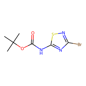 CAS: 1101173-94-7 | OR1045441 | tert-Butyl (3-bromo-1,2,4-thiadiazol-5-yl)carbamate