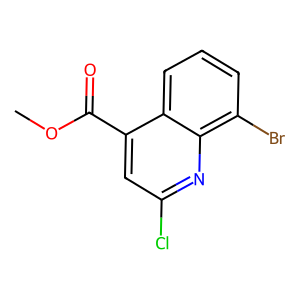 CAS: 1260807-86-0 | OR1046086 | Methyl 8-bromo-2-chloroquinoline-4-carboxylate