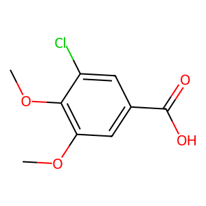 CAS: 20624-87-7 | OR1046287 | 3-Chloro-4,5-dimethoxybenzoic acid
