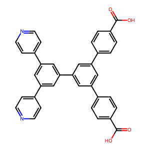 CAS: 3029263-36-0 | OR1046341 | 5'-(3,5-Di(pyridin-4-yl)phenyl)-[1,1':3',1''-terphenyl]-4,4''-dicarboxylic acid