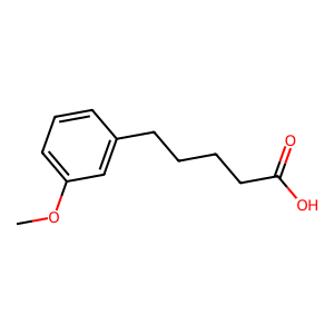 CAS: 6500-64-7 | OR1046410 | 5-(3-Methoxyphenyl)pentanoic acid