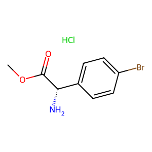 CAS: 1391528-74-7 | OR1046618 | (S)-Methyl 2-amino-2-(4-bromophenyl)acetate hydrochloride