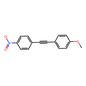 CAS: 39082-40-1 | OR1046782 | 1-Methoxy-4-((4-nitrophenyl)ethynyl)benzene