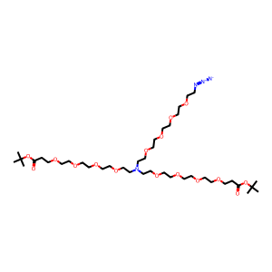 CAS: 2093152-79-3 | OR1046839 | Di-tert-butyl 16-(14-azido-3,6,9,12-tetraoxatetradecyl)-4,7,10,13,19,22,25,28-octaoxa-16-azahentriacontanedioate