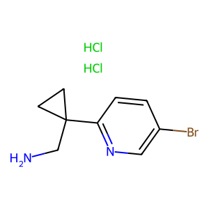 CAS: 3010287-01-8 | OR1046844 | (1-(5-Bromopyridin-2-yl)cyclopropyl)methanamine dihydrochloride
